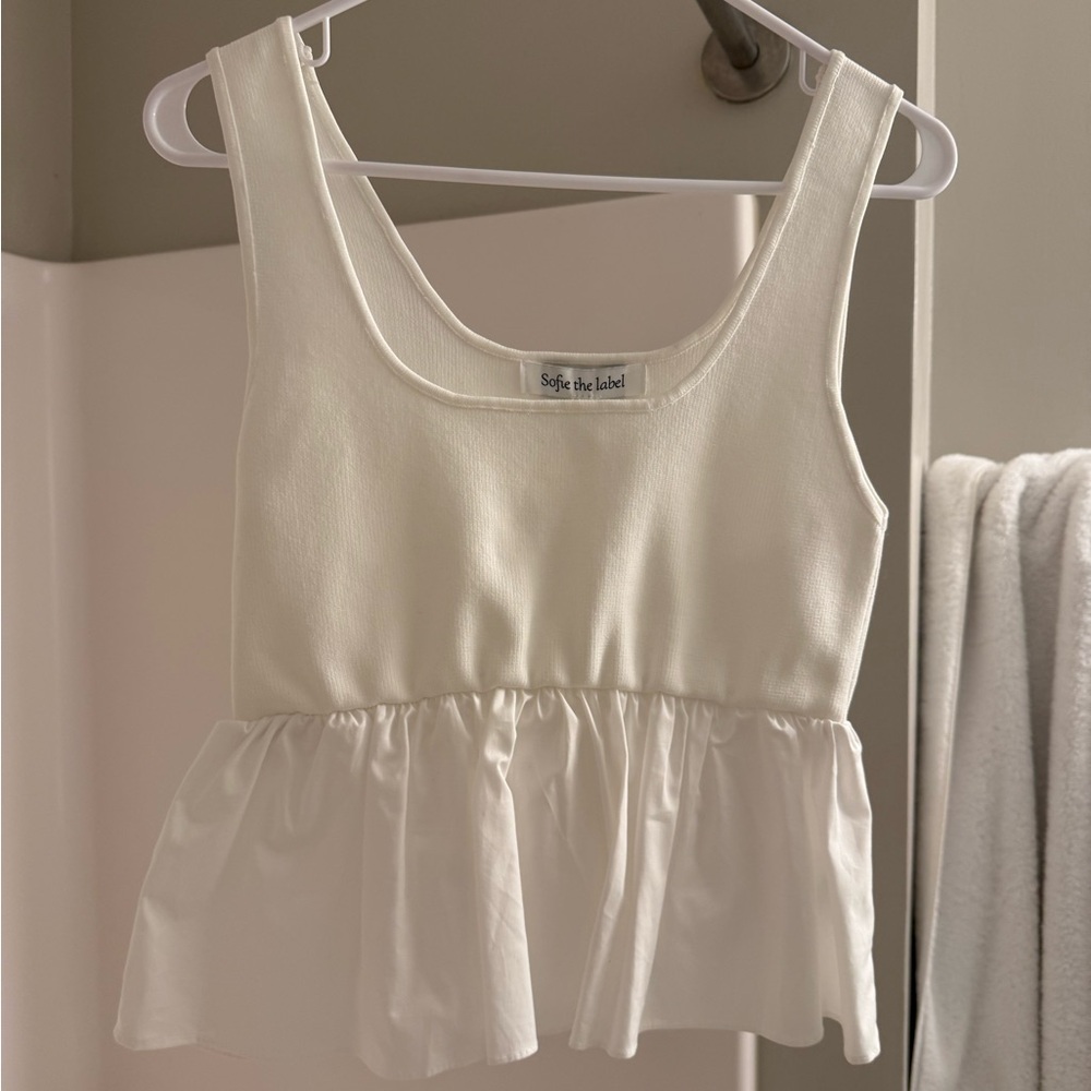 Sophie the Label white top